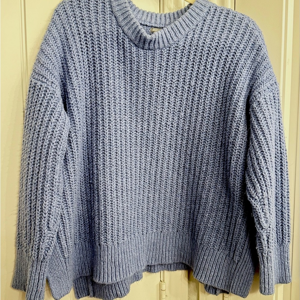 Aerie - Cozy Blue Knit Sweater